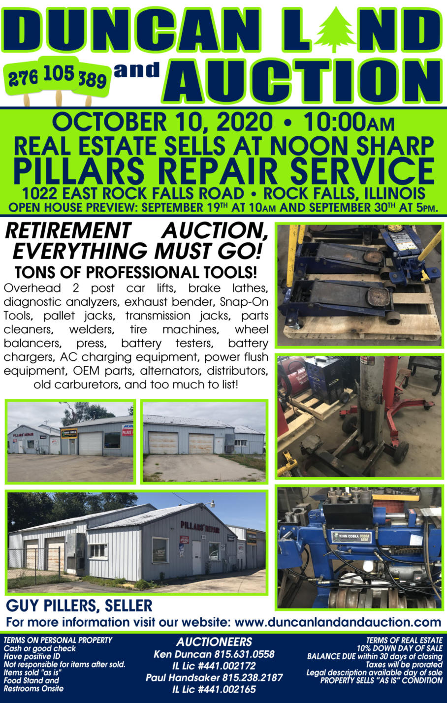 Duncan Land and Auction